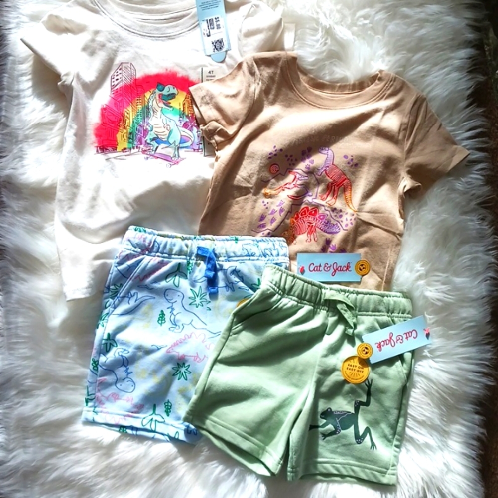 Bundle of 4 Cat and Jack NWT